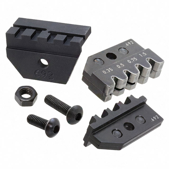 539692-2 TE Application Tooling  Crimpadoras - Juegos de matrices para cabezales de crimpado